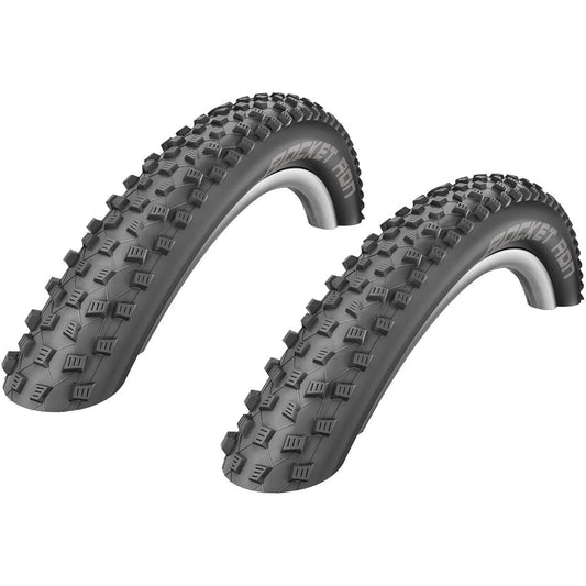 Set of 2 SCHWALBE ROCKET RON 29x2.10(54-622) Folding Tire Addix Performance Line MTB [Parallel Import]