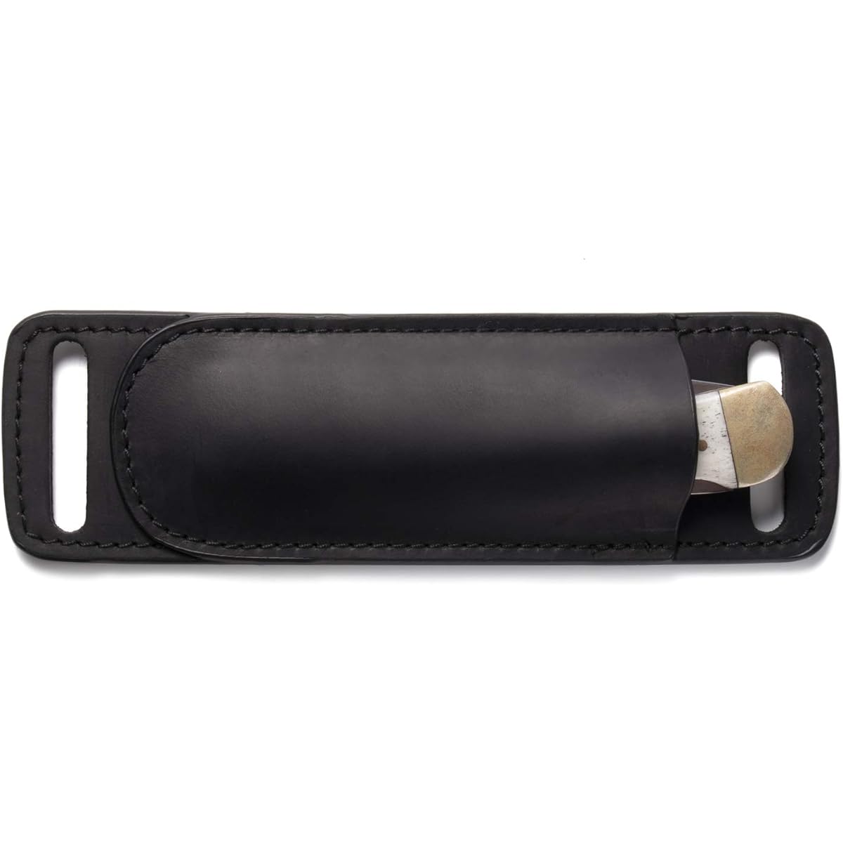 GENTLESTACHE Folding Knife Case Leather Belt Wear Petty Knife Sheath Knife Sheath Opinel Case Leather Knife Cover Bonn Knife Holder