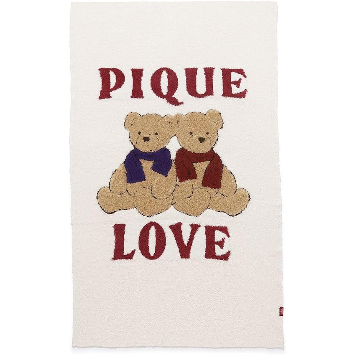 [Gelato Pique] [HOLIDAY] Bear Jacquard Blanket