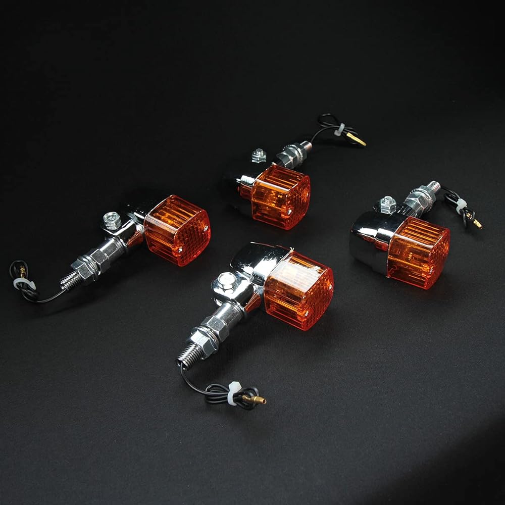 CHERRY [582] Square European Turn Signal 32mm Orange