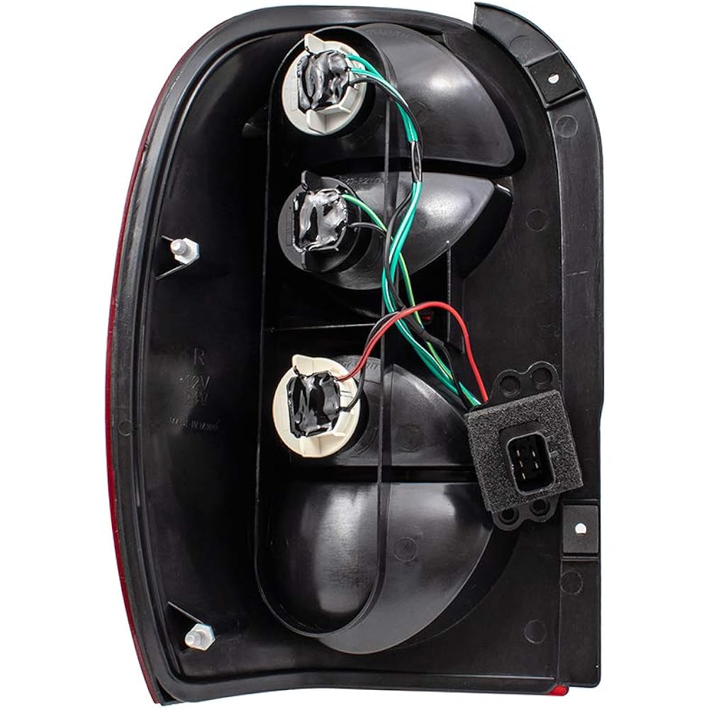 Autoandart replacement passenger seat with tail light harness and light bulb with light bulb Socket compatible with Liberty 55155828Ah