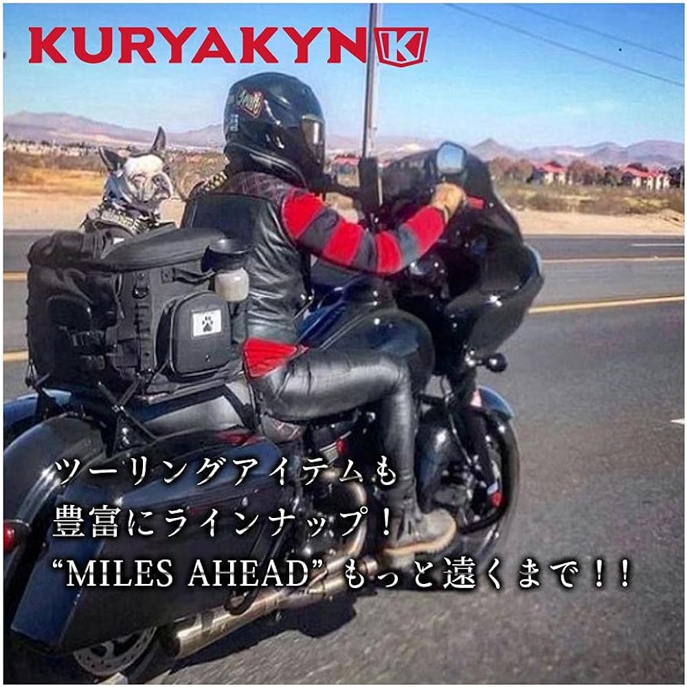 Kuryakyn Tour-Tech Adjustable Cruise Peg Mount 1-1/4 inch Engine Guard Compatible Long Arm Peg Sold Separately Left and Right Set Touring Family KUR-4526