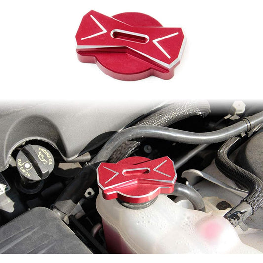 CROSSELEC Aluminum Alloy CNC Radiator Cap Cover Rim DODOGE CHALLENGER CHRGER CHRYSLER 300/300C 2011-2021