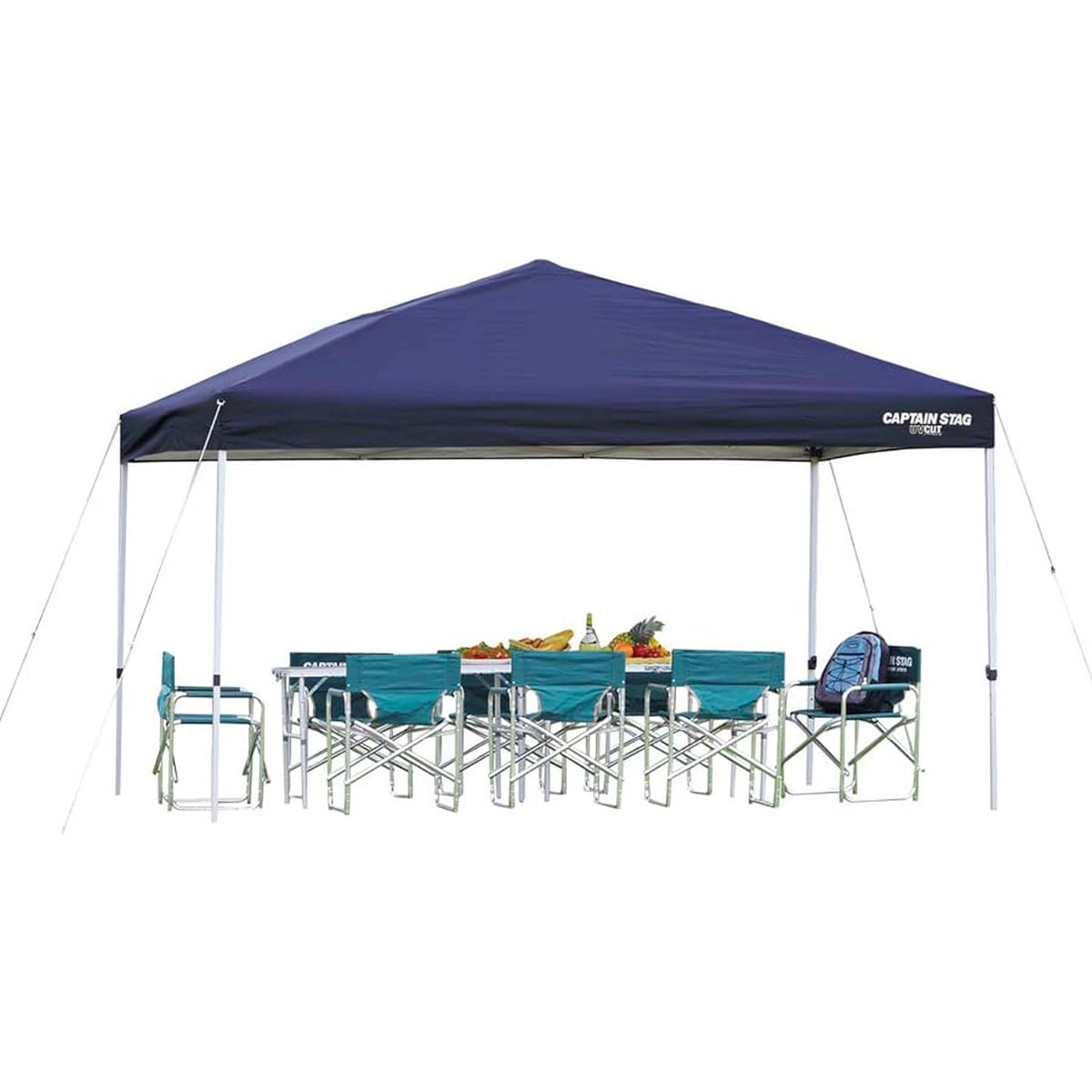 Captain Stag Tent Tarp Sun Shelter Quick Shade 375×250UV- S with caster bag M-3279
