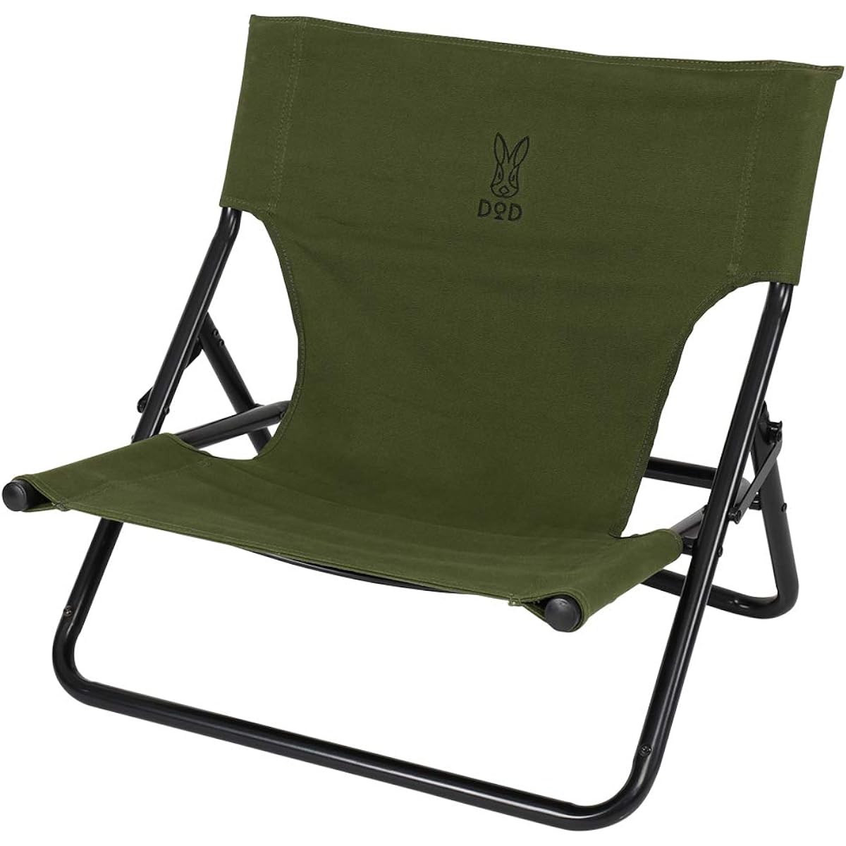 DOD Takibi Chair Camping chair for bonfires using canvas fabric that is resistant to sparks Lightweight C1-597-KH
