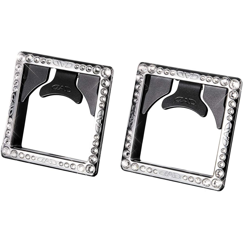 Garson DAD 3-WAY Table Ring Chrome Black Diamond 2P SA929-09 D.A.D