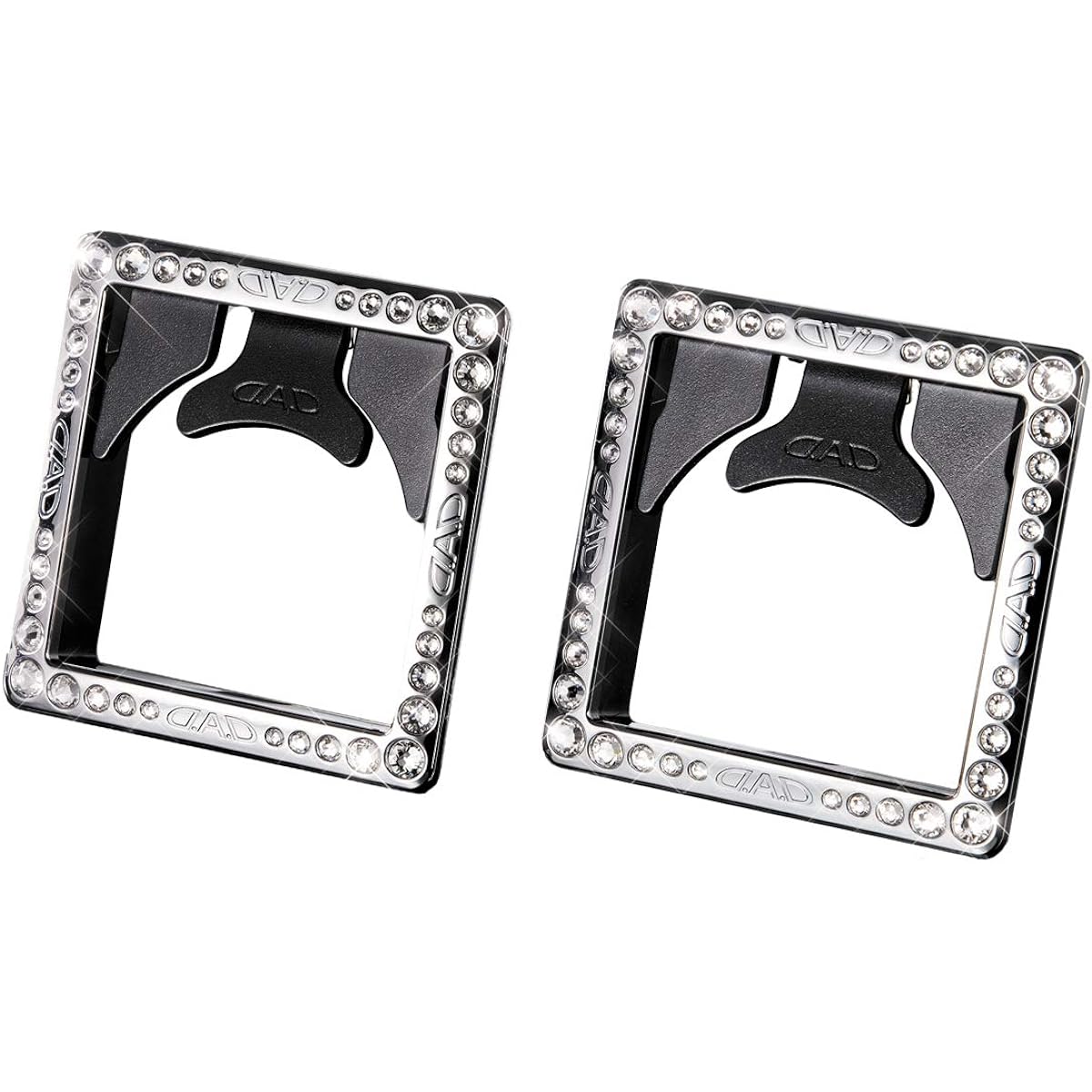 Garson DAD 3-WAY Table Ring Chrome Black Diamond 2P SA929-09 D.A.D