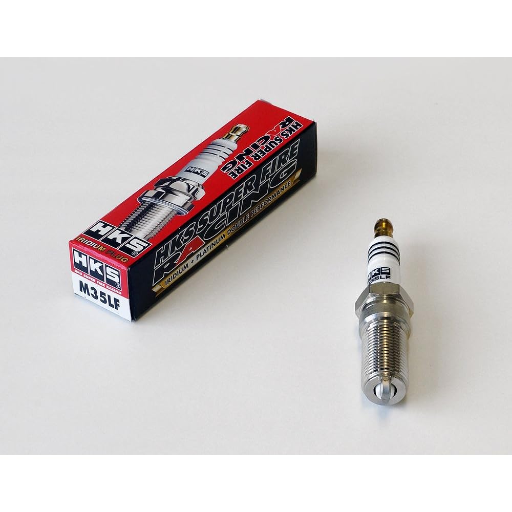 HKS Super Fire Racing Plug M35LF Conical Seat Long Reach φ14×25mm 16mm NGK No.7 Equivalent 50003-M35LF