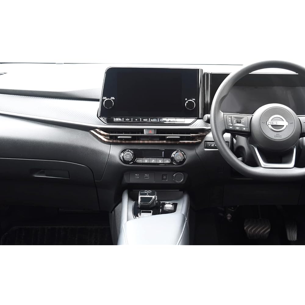 SecondStage SHN0212BCW Nissan Note E13 Aura FE13 e-POWER Center Duct Panel, Ebony Style