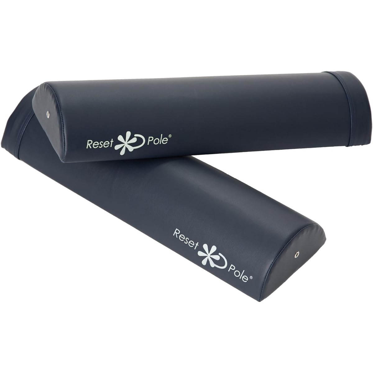 Tokyu Sports Oasis Reset Pole Half Cut 2 Piece Foam Roller RP-300 Navy Blue