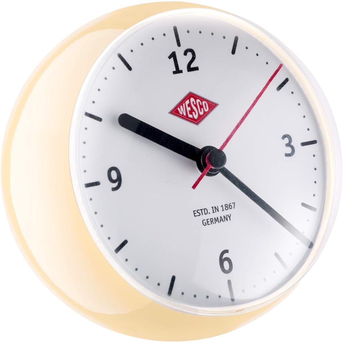 WESCO Wesco mini clock almond 322411-23 ø12.5 × h12cm