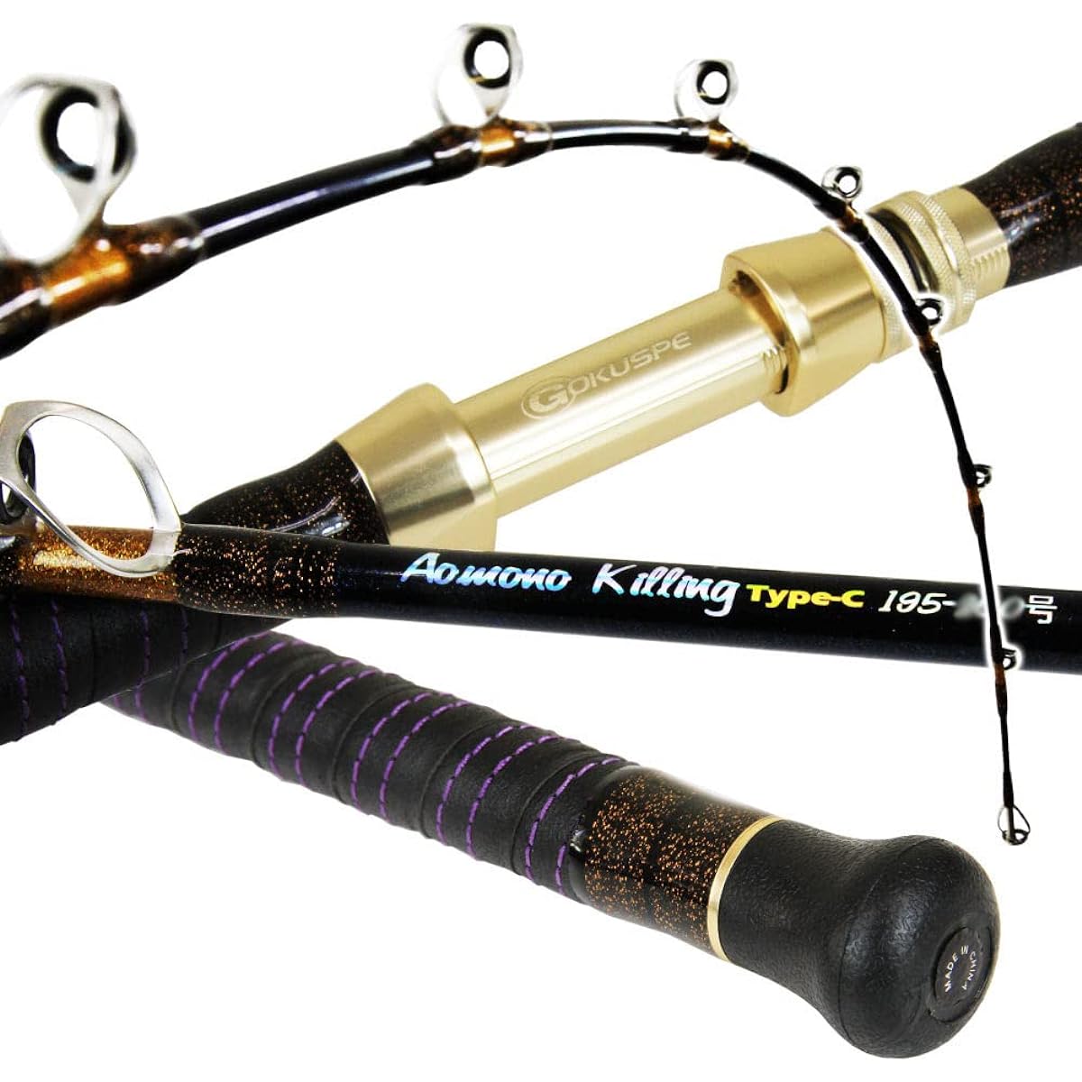 Green Fish Killing Type-C 195 No. 100/No. 150/No. 200 (ori-9570) Fishing rod for blue fish Fishing Yellowtail Amberjack Amberjack Bottom Fish
