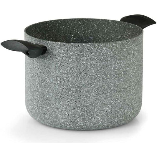 Flonal Frying Pan - Stock Pot 20 PIETRA VIVA Stone Effect Aluminum PIVPE2060