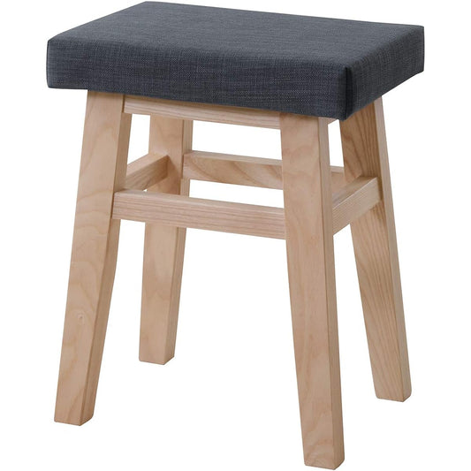 AZUMAYA Bambi Stool Gray CL-785CGY