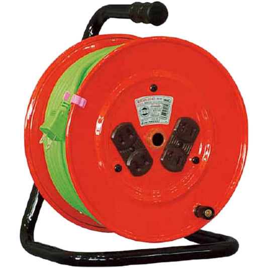 Nichido Kogyo Electric Drum 100V Indoor Type No Ground No Pilot Lamp 30m NR-304D