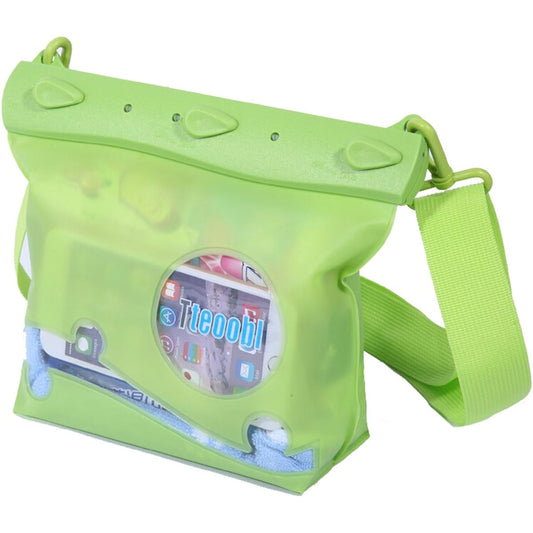 Tonna Waterproof Bag, Completely Waterproof, Waterproof Pouch, 6 Colors, International Protection Class IPX8, Waterproof to a Depth of 20m, PVC Material, Beach, Fishing, Pool, Diving, Outdoors, Shoulder Bag [M Size]