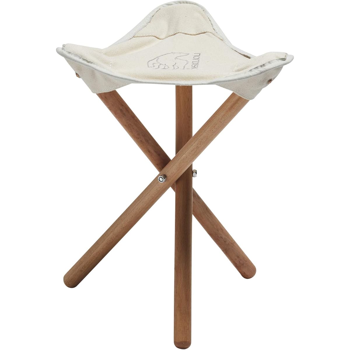 NORDISK Outdoor Chair Compact Rebild Wooden Tripod 64 x 15cm [Genuine Japanese Product] 149018
