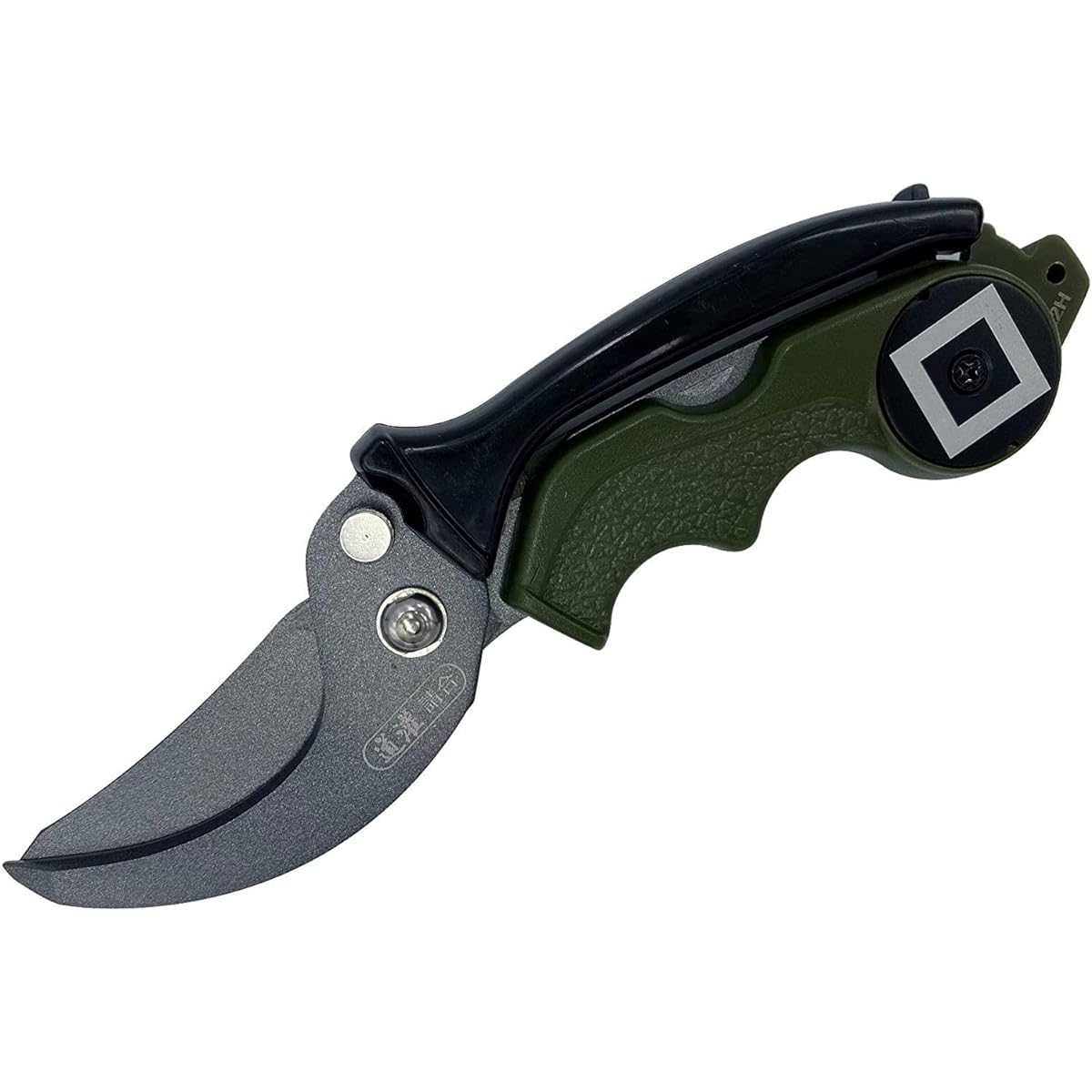 Hapyson Hapyson YQ-880-G Tsumoto Type Measuring Multi Scissors Green Approx. 185mm x 60mm x 22mm