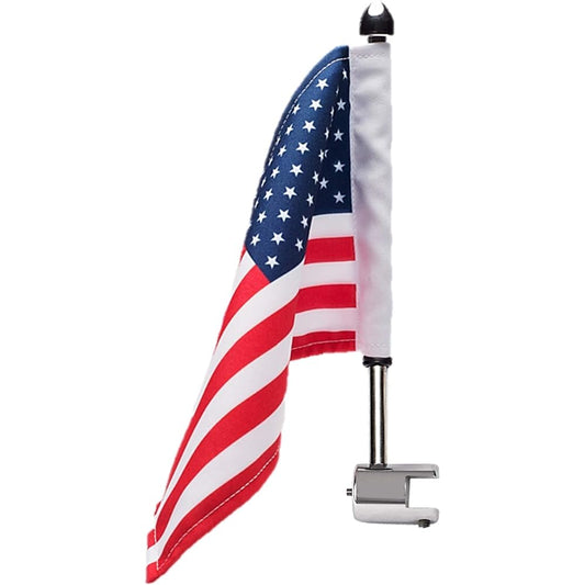 Pro Pad Square Rack Flag Mount 6 X 9 Harley Softail XL Dyna