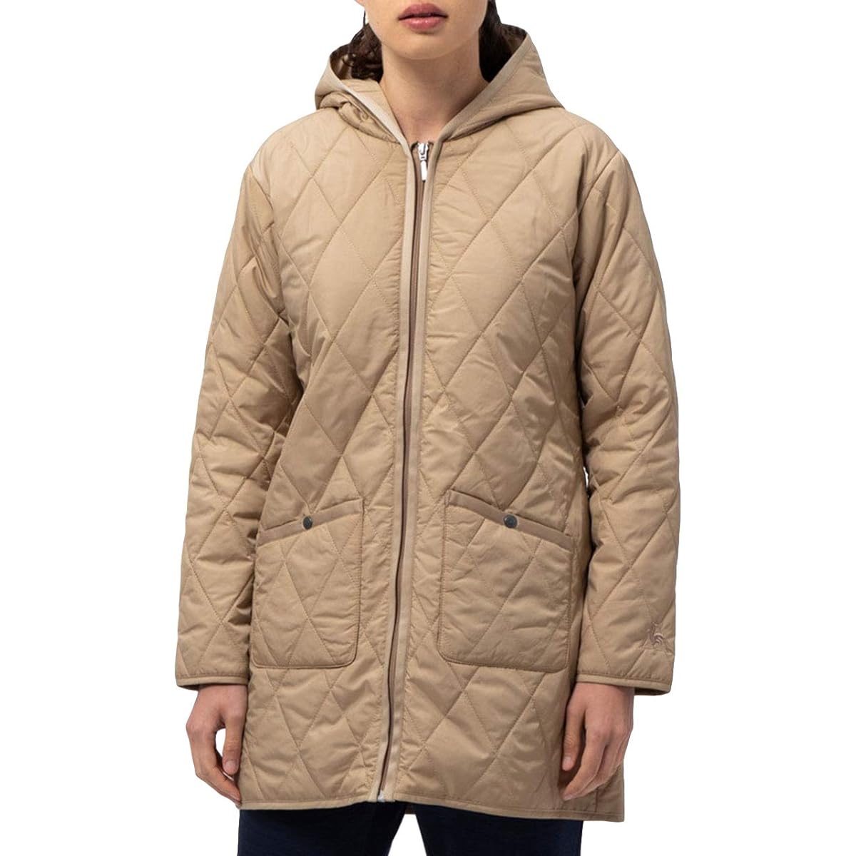 [Le Coq Sportif] Quilted Jacket, Water Repellent, Heat Retention, Women's QMWOJK04