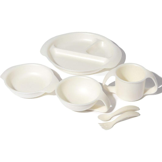 (Kodomo Beams) Children's Beams/Tableware iiwan Meal Set Kids WHITE ONE SIZE