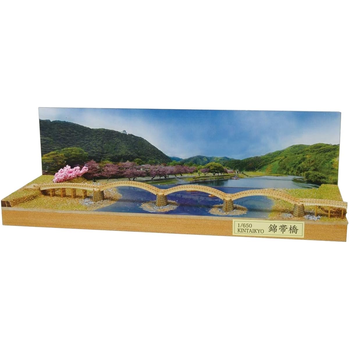Woody Joe 1/650 Kintaikyo Bridge Wooden Model Assembly Kit