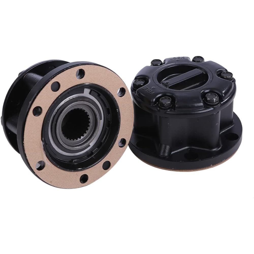 Free hub hub lock left and right set Jimny JB23 JB43 manual SJ30 JA11 JA22 JB23 manual switching free wheel hub off-road cross-country external product