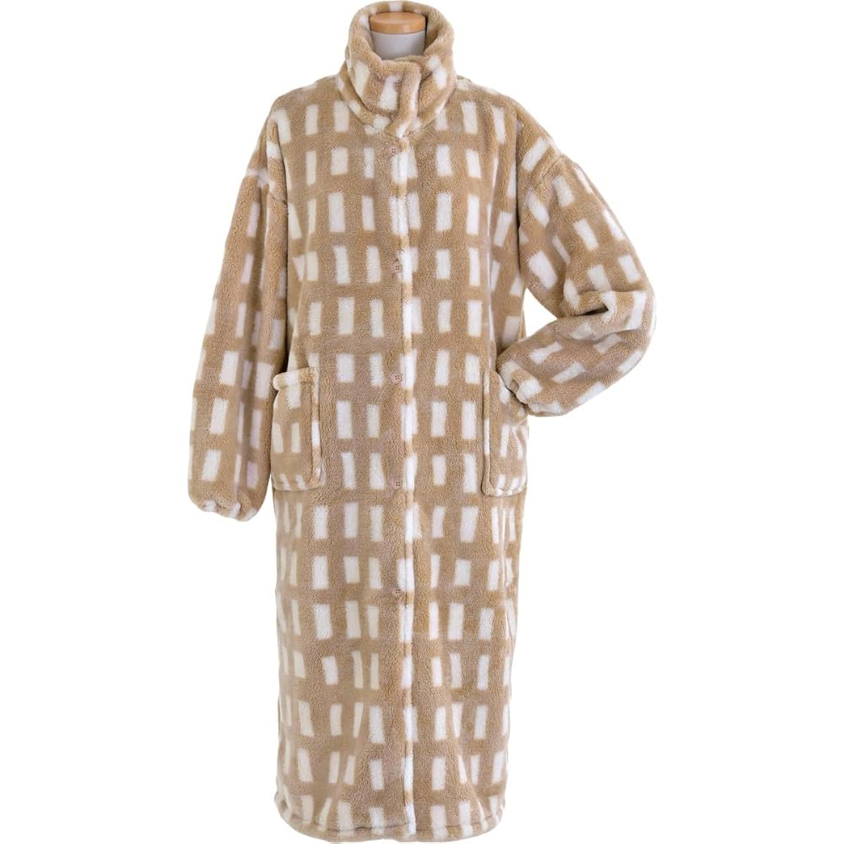 Daikai Luboa Blanket Rectangle LBR Length 115 Width 60 Sleeve Length 52 Shoulder Width 60cm 74006