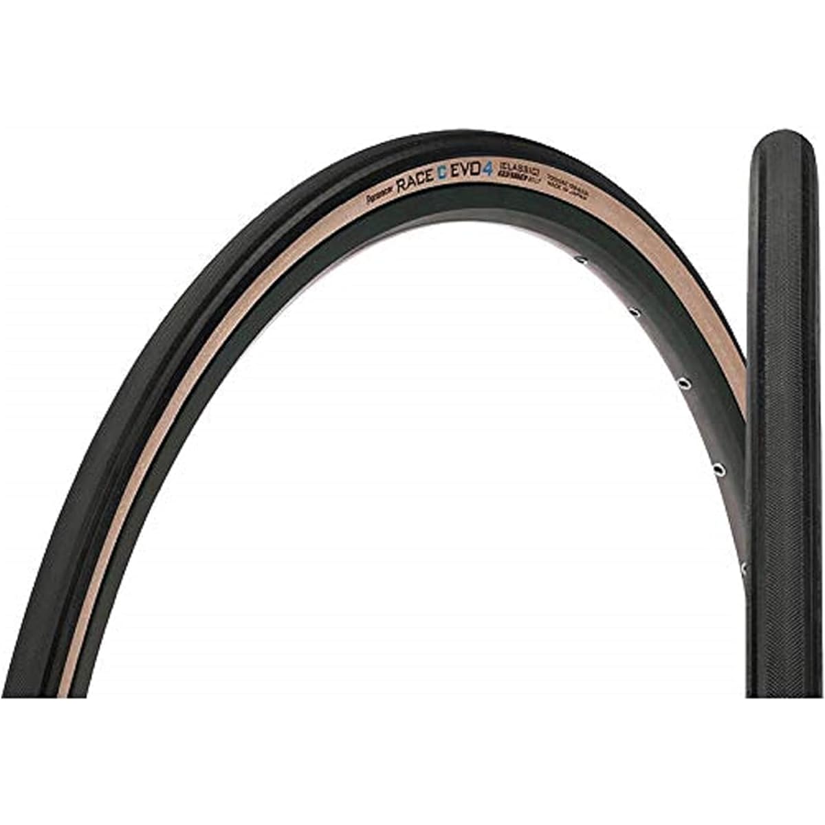 Panaracer Clincher Tire [700×28C] Race C Evo 4 F728-RCC-AX4 Black x AX (For Road Bike Cross Bike/Road Race Touring Long Ride)