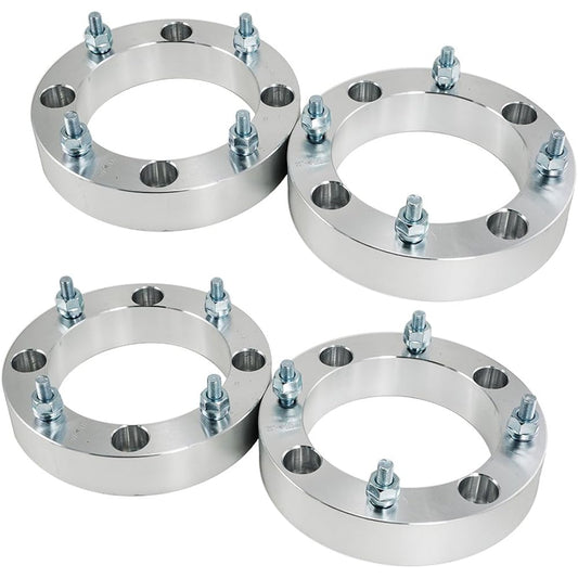 Max Motosports 4 Pieces 1" 4/156 4x156 ATV Wheel Spacers for Polaris RZR Sportsman Ranger ATV UTV Yamaha