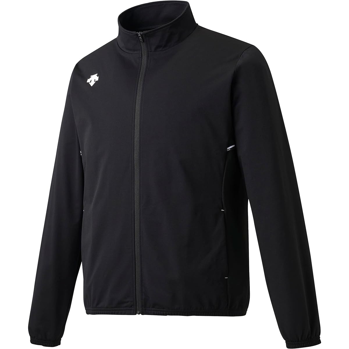 [DESCENTE] Men's Classic Jersey, Sweat Absorbent, Quick Drying, Dry Stretch, Stand-Up Collar, Open Front, Training