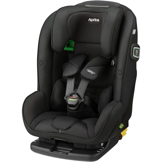 Aprica Child & Junior Seat ISOFIX Fixed Form Fit ISOFIX Safety Plus AB Long Use Child Seat R129 Compatible (Meteor Black) 2167605