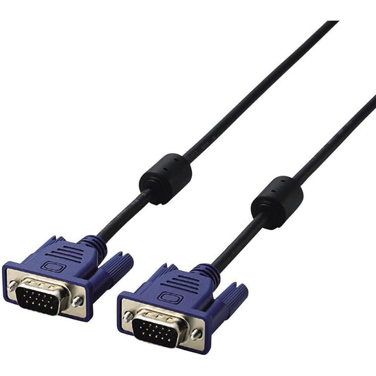 ELECOM Display Cable D-Sub15 Pin VGA-VGA 10m Black CAC-L10BK
