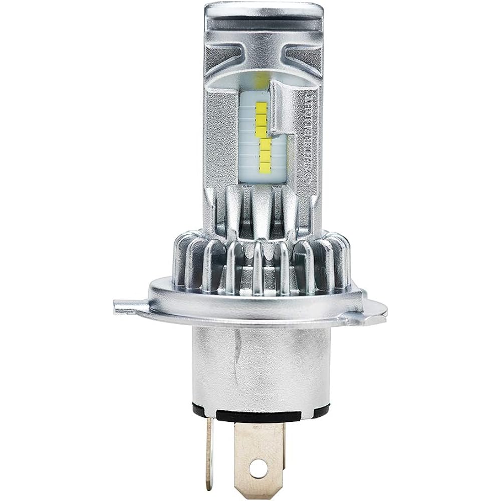 Sphere Light Made in Japan Motorcycle LED Headlight RIZINGα H4 Hi/Lo 6000K Vehicle Inspection Compatible Earthquake Resistant 20G SRAMH4060-02