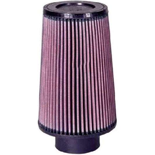 K & N Universal Clamp on Air Filter: High performance, premium, washing, replacement filter: Flange diameter: 3.25 inch, filter height: 8 inches, flango length: 1.625 inches, shape: round tapered, RU-5122.