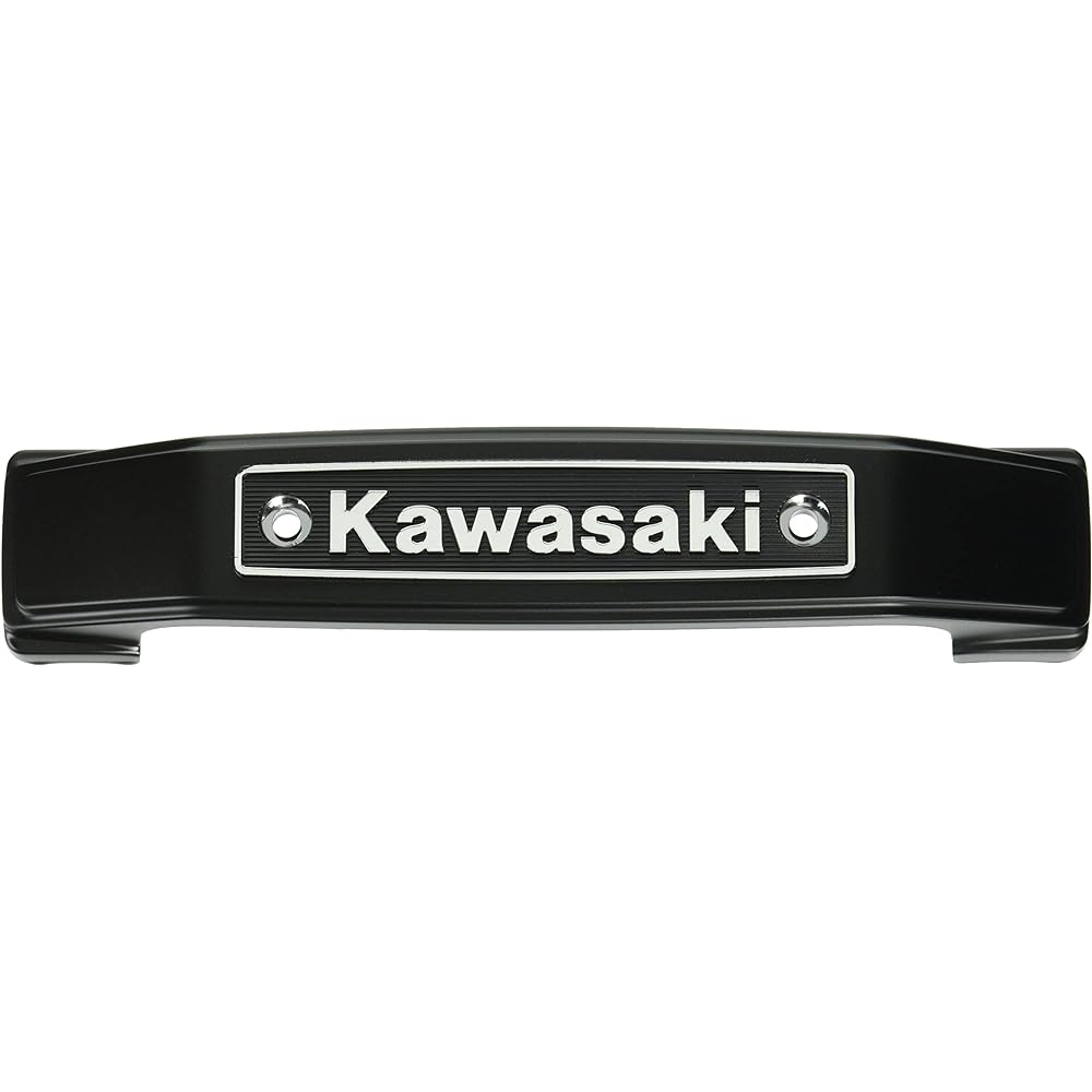 PMC Stem Emblem Kawasaki Lowercase Black 47-2283