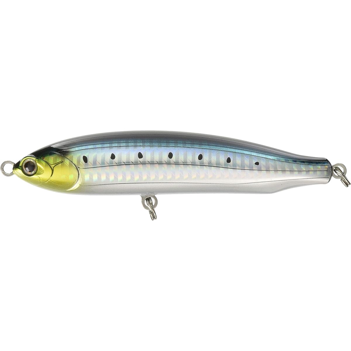 Tacklehouse Pencil Bait Contact Bullitt Sinking Works 120mm 65g Sardine #07 CBP120SW Lure