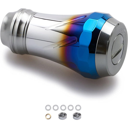 HEIGHTEN 20mm Reel Handle Knob 10g 7 Colors Shimano Daiwa General Use (Shimano) Type A (Daiwa) Type S 70 Aviation Aluminum Aurora Series