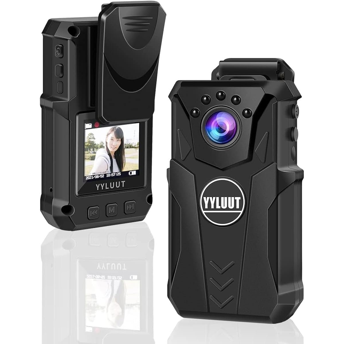 Video camera, body camera, wearable camera, bike, handy camera, action camera, trail camera, 1.2 inch LCD screen, lens, recording, recording, 1080P quality, 6-8 hours loop recording