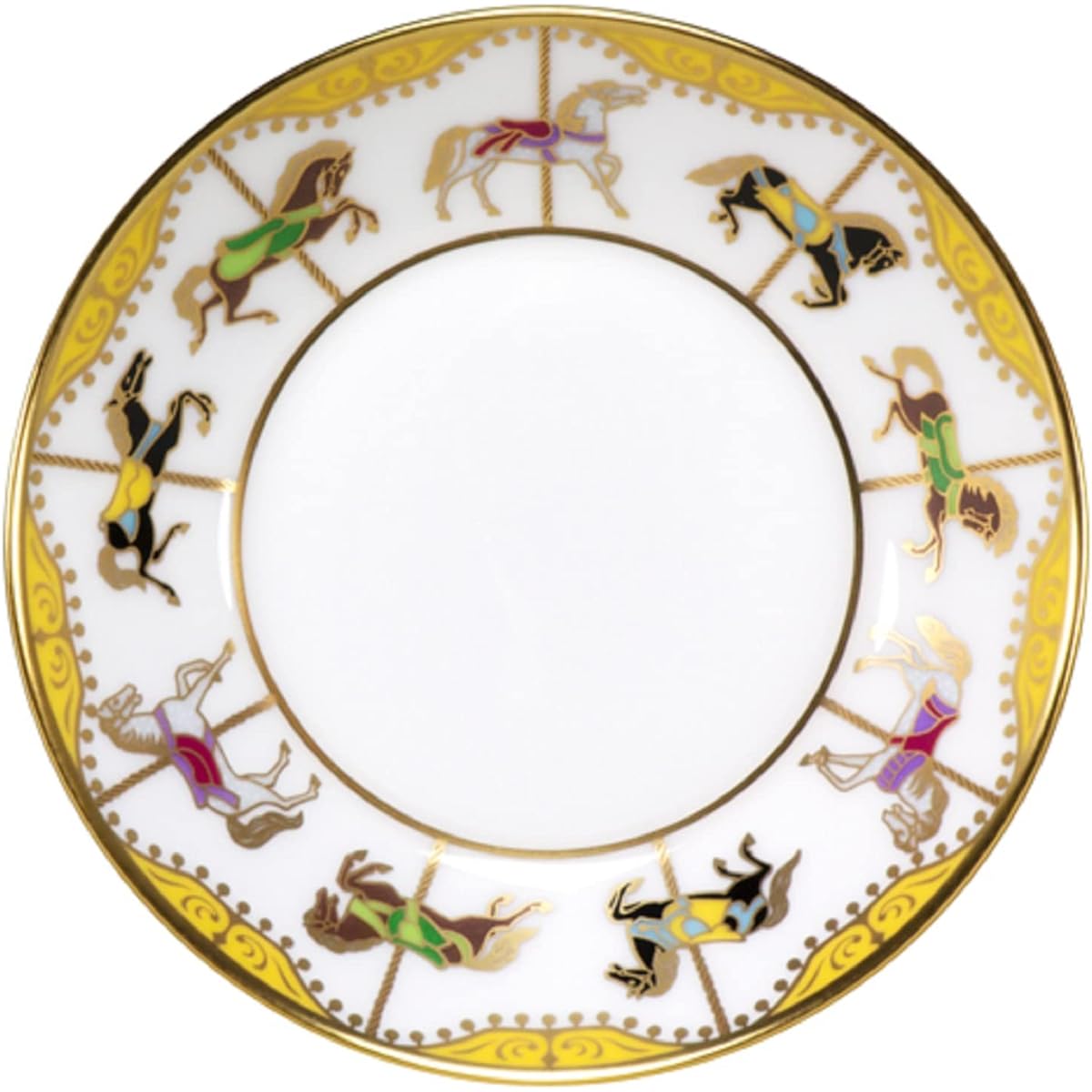 Okura Toen Succeeding Carousel 10cm Mini Dish 50CS/1901
