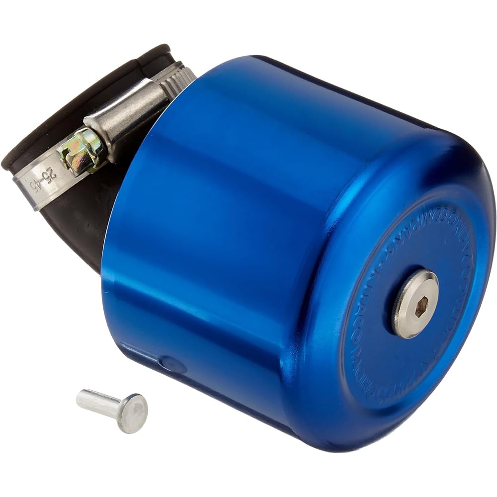 Kitaco 515-0700350 Super Power Filter (?35 / Warp 45°), Monkey (MONKEY), Gorilla, Ape 50, Ape 100, etc. Blue Anodized
