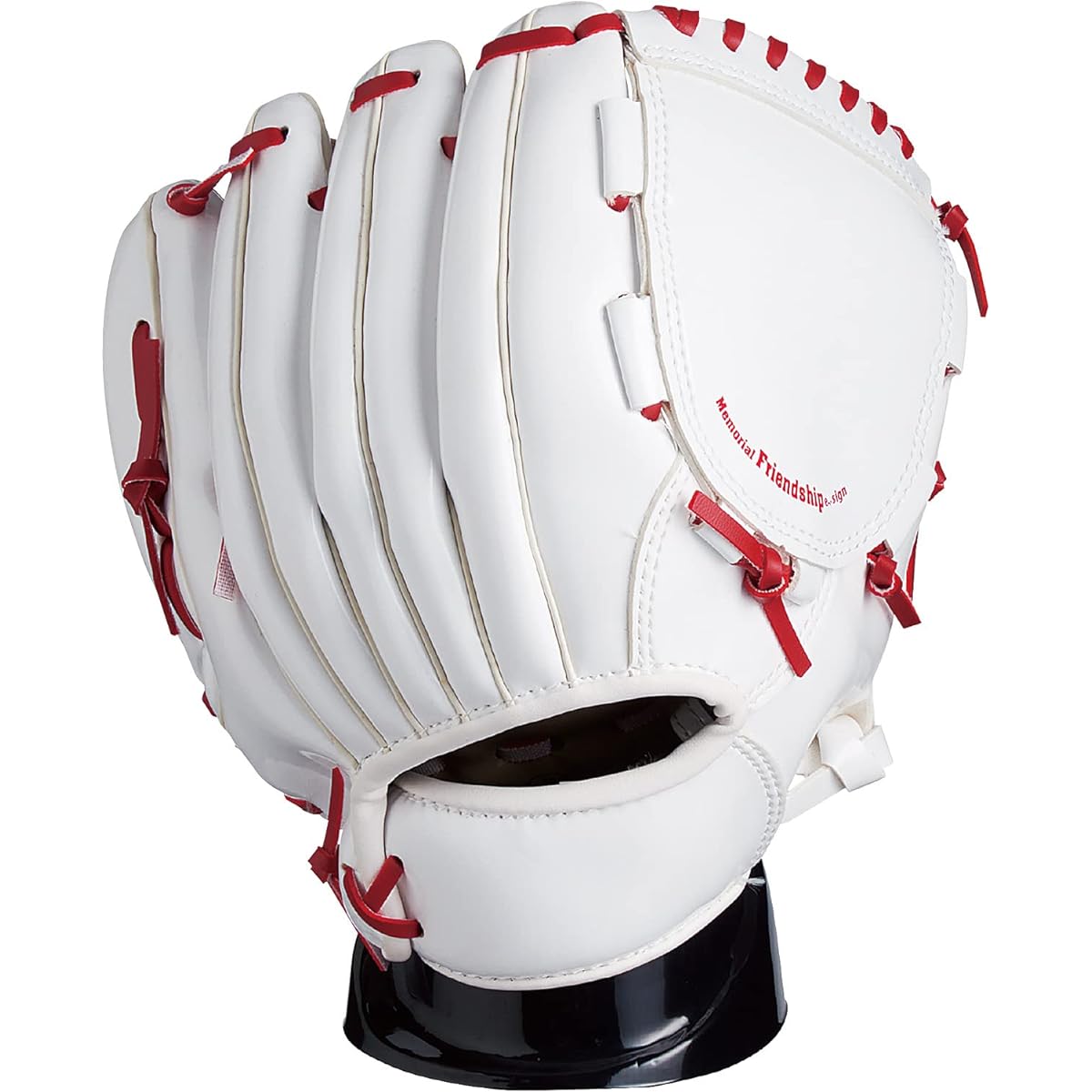 UNIX Baseball Glove Memorial Club (White x Red) BX77-21