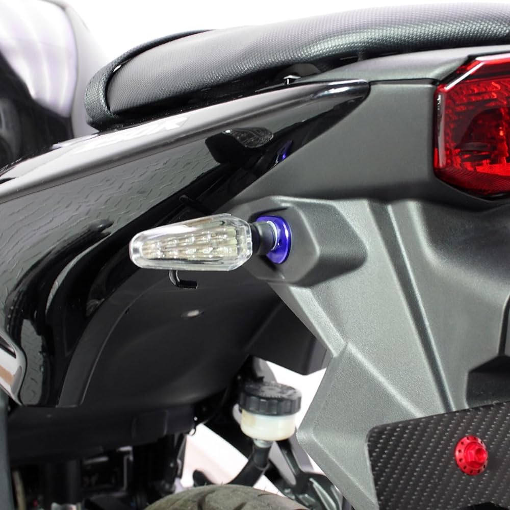 MOTOLED Flasher Holder Plate Blue D45-59-952