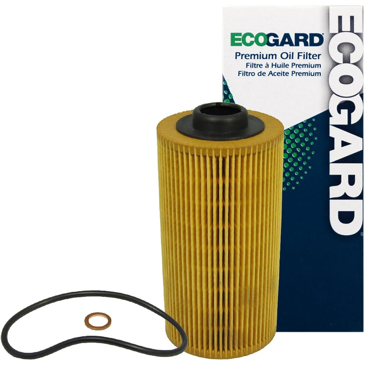 ECOGARD X5280 Premium Cartridge Engine Oil Filter Filter BMW 740IL 4.4L 1996-2001, 540i 4.4L 1997-2003, X5 4.4L 2000-2003, 740I 4.4L 1997-2001, M5 5.0L 2000-2003