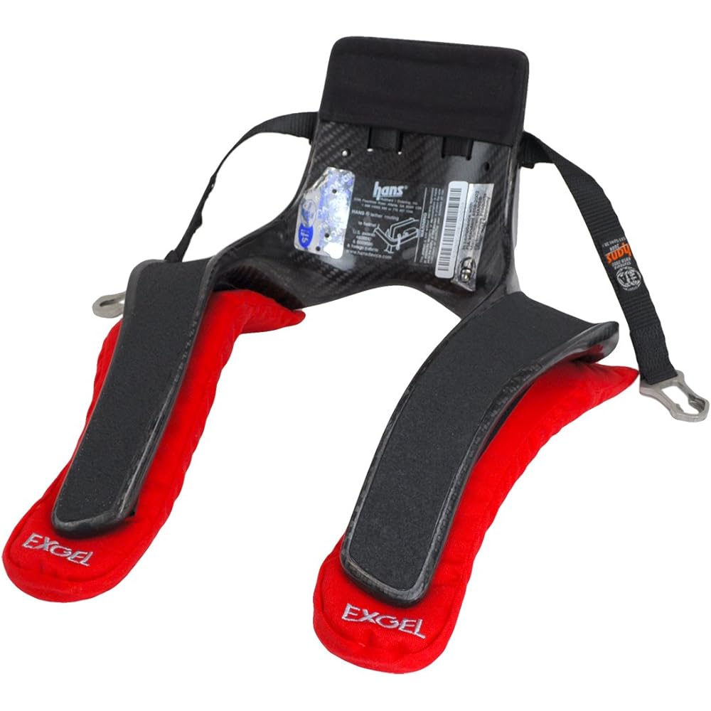 EXGEL Seat Belt Pad for HANS Device EXGEL Pad Blue HANS01-BL Motor Sports