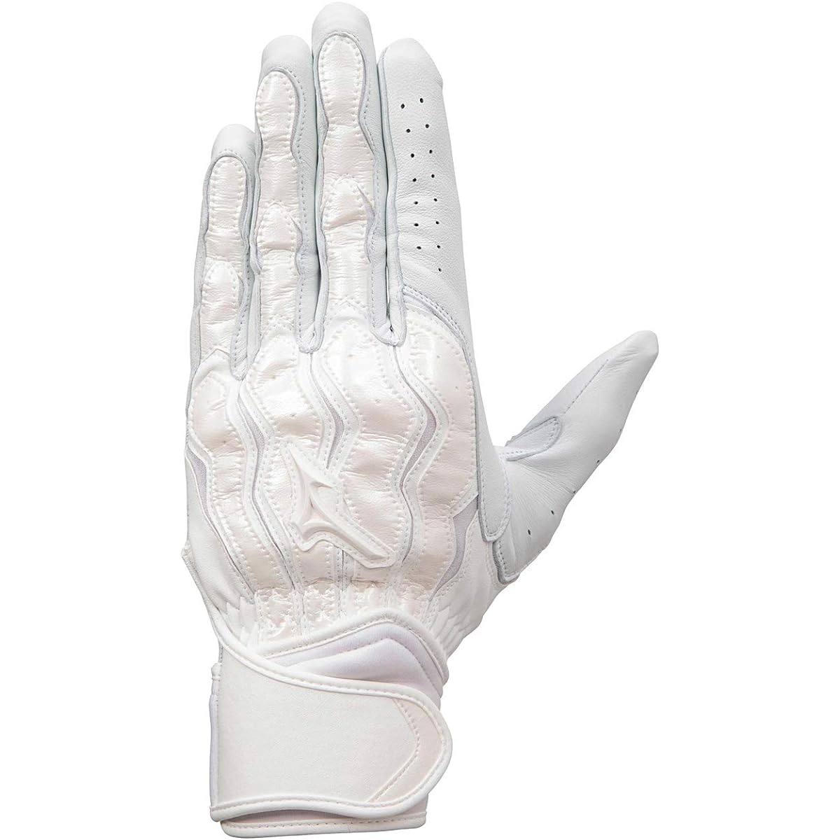 [MIZUNO] Men's Batting Gloves Motion Arc SF Two-handed 10 Baseball Wear White x White 22
