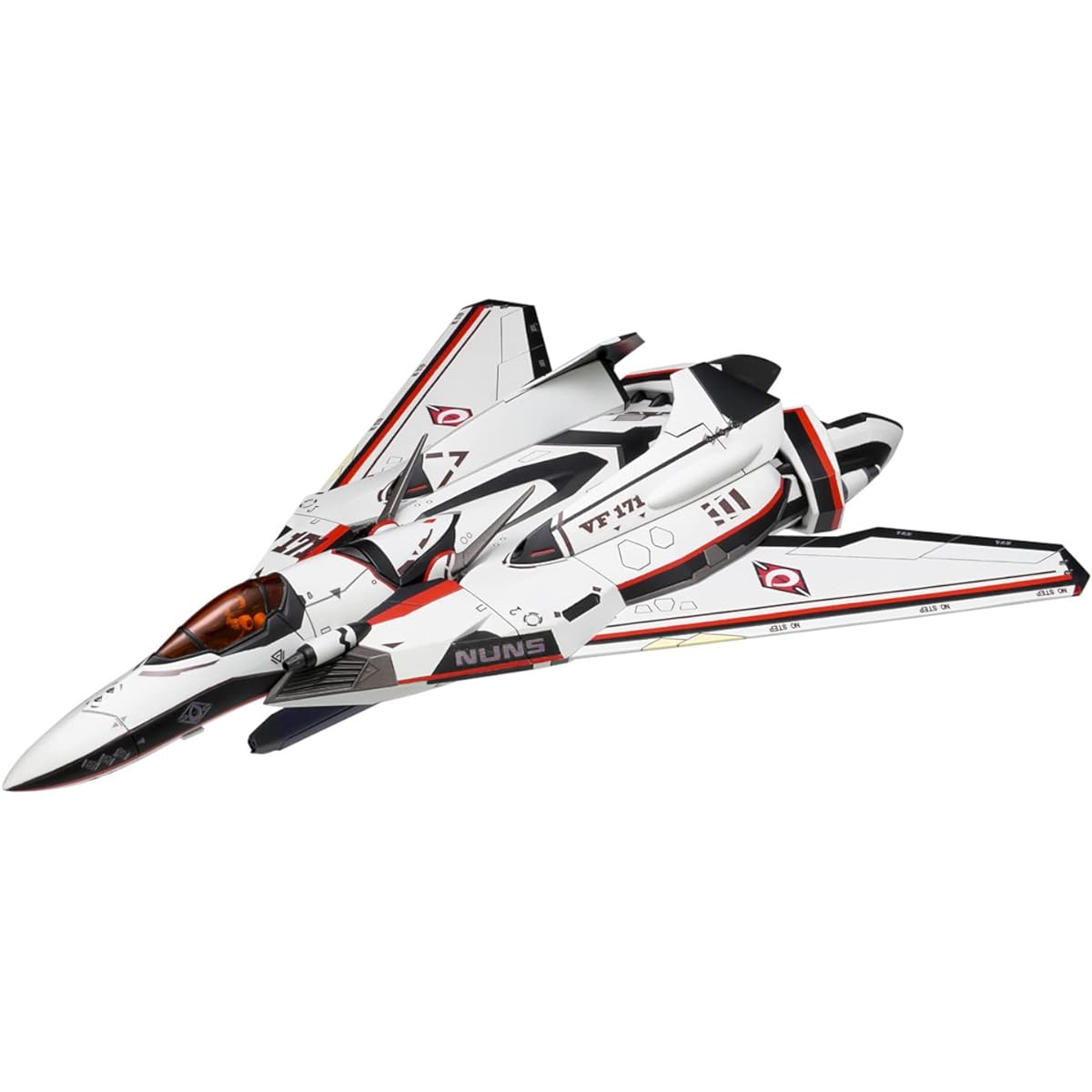Wave Macross F VF-171EX Nightmare Plus EX Alto machine 1/72 scale total length approx. 22cm color-coded plastic model MC-074