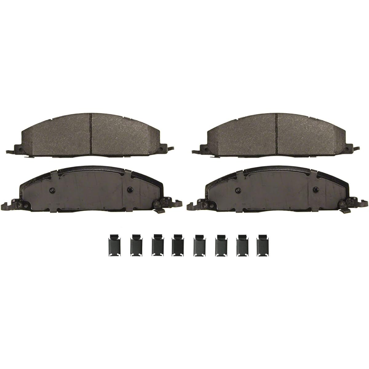 WAGNER SEVERE DUTY SX1400 semi -metallic disk pad set mounting bracket