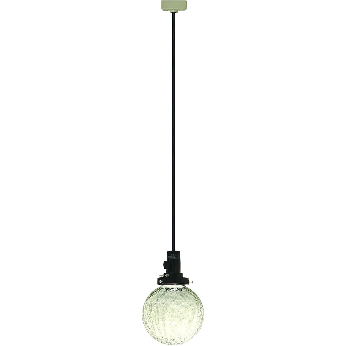 Tohme Glass Pendant Light BCH140 Clear Crack BCH140