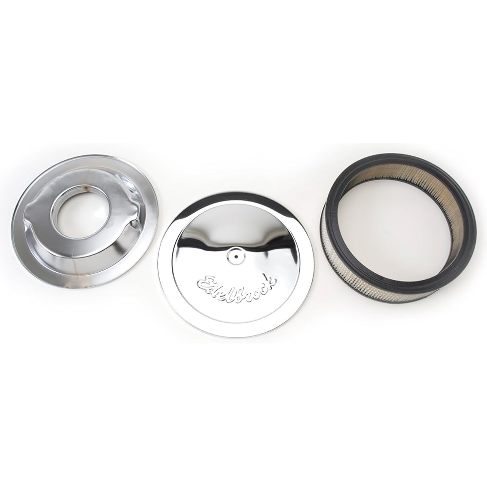 Edelbrock 1221 14in Pro-Flo Air Cleaner - Deeper Flange